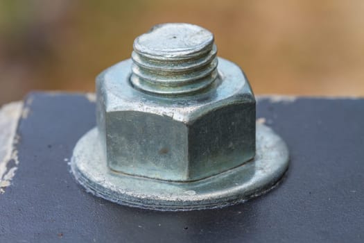 close up Nuts Bolts Background, can be used as background