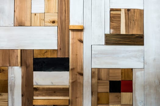 Vintage and grunge japanese style wood panel texture and background
