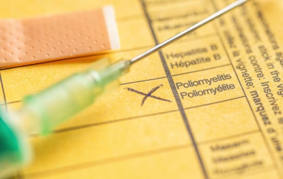 International certificate of vaccination - Polio