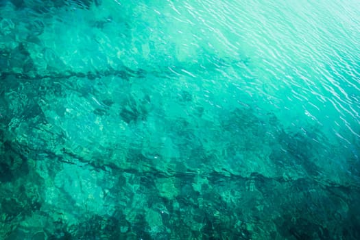 Aerial view of the sea surface,  texture background