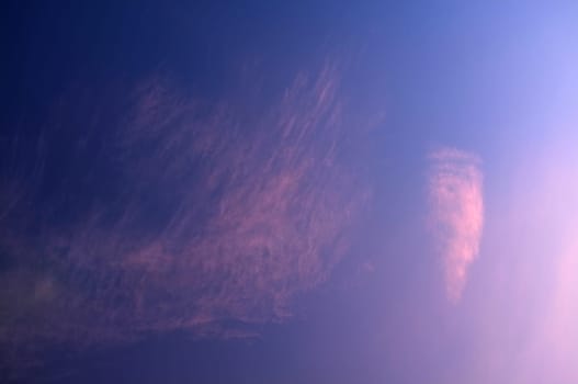 Space of night sky with cloud Background , for space text