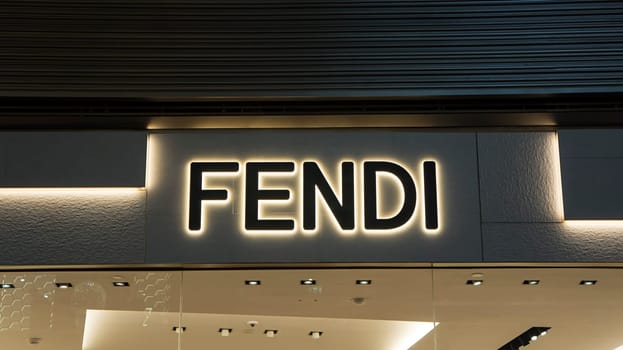 fendi luxury brand logo store clothing