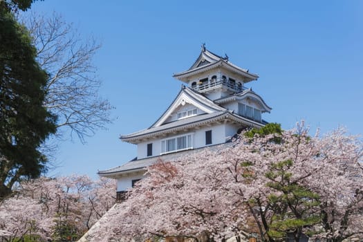 Nagahama Castle is located in Nagahama, Shiga Prefecture, Japan. It was built in 1575-1576. It was reconstructed out of concrete in 1983. It contains a museum about the city of Nagahama.