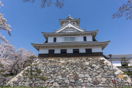 Nagahama Castle is located in Nagahama, Shiga Prefecture, Japan. It was built in 1575-1576. It was reconstructed out of concrete in 1983. It contains a museum about the city of Nagahama.