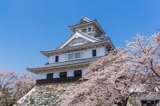 Nagahama Castle is located in Nagahama, Shiga Prefecture, Japan. It was built in 1575-1576. It was reconstructed out of concrete in 1983. It contains a museum about the city of Nagahama.