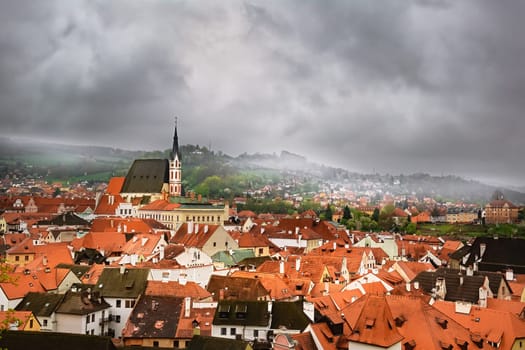 View of the Cesky Krumlov, Czech Republic