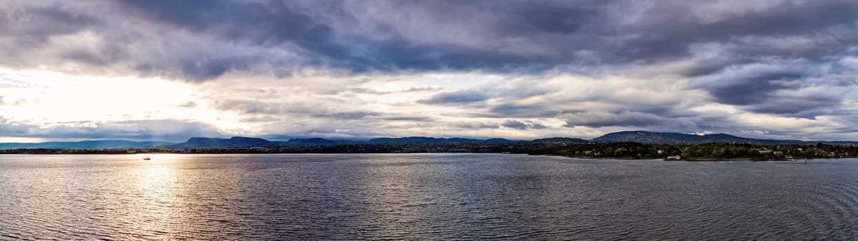 Oslofjord near Oslo, Norway