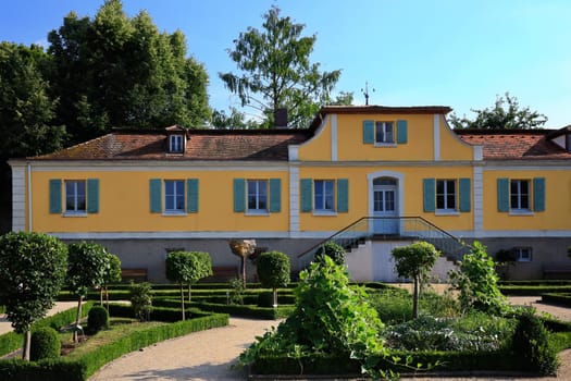Ansbach is a city in Bavaria, Hofgarten