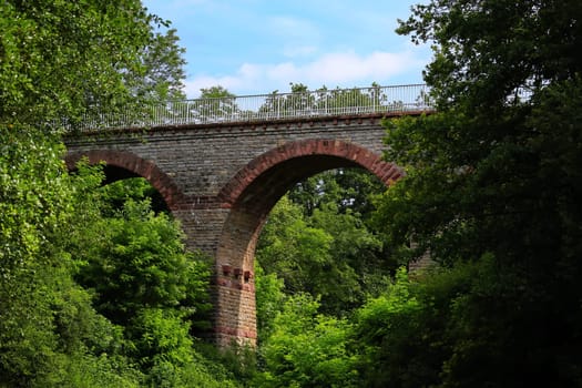 Viaduct at Eichelberg (Östringen), a former railway bridge