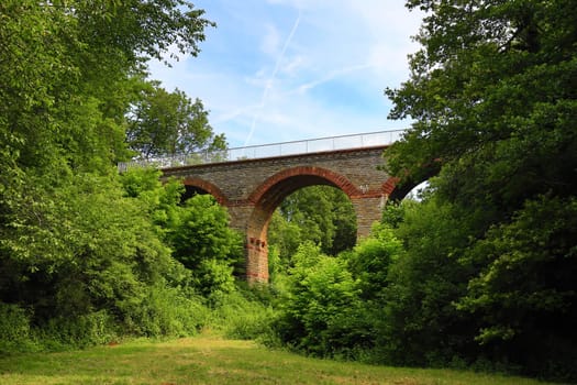 Viaduct at Eichelberg (Östringen), a former railway bridge