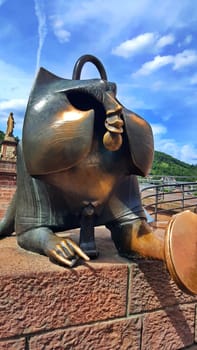 Heidelberg Baden-Wuerttemberg/ Germany - 07 09 2019: Heidelberg is a city Germany, with many historical a ttractions