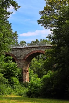 Viaduct at Eichelberg (Östringen), a former railway bridge
