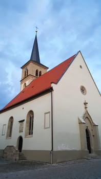 Iphofen is a city in Bavaria with many historical sights. Blutskirche