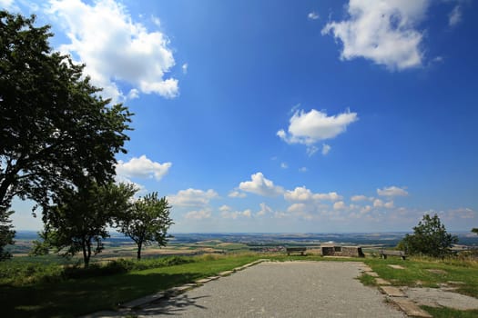 Landscape at Iphofen in Bavaria