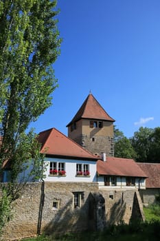 Iphofen is a city in Bavaria with many historical sights. Zentturm