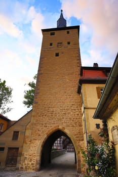 Iphofen is a city in Bavaria with many historical sights. Mittagsturm