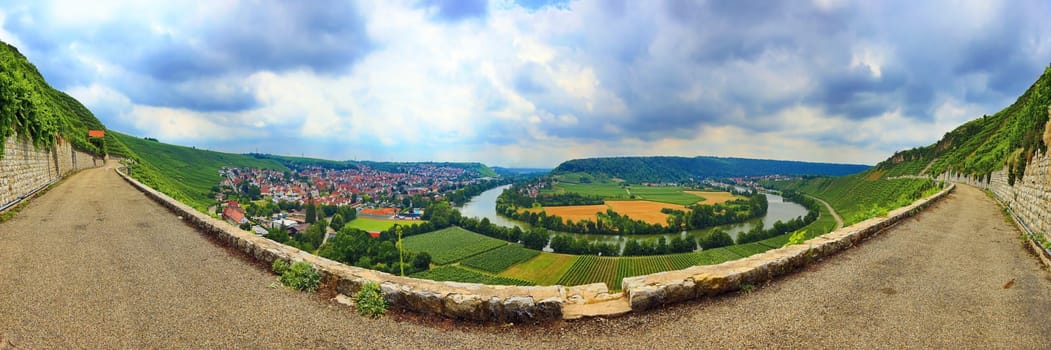 Mundelsheim am Neckar a wine region near Stuttgart