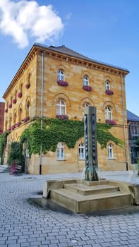 Wassertrüdingen is a city in Bavaria. Rathaus