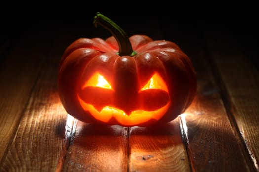 Halloween jack o' lantern background