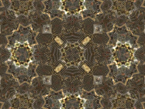 Ethnic pattern. Abstract kaleidoscope fabric design texture