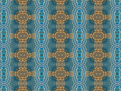 Ethnic pattern. Abstract kaleidoscope fabric design texture