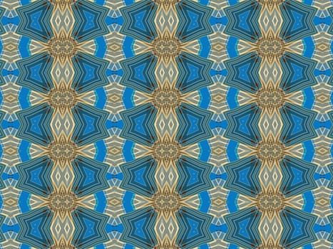 Ethnic pattern. Abstract kaleidoscope fabric design texture