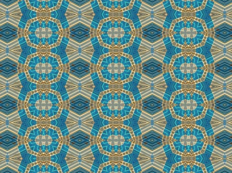 Ethnic pattern. Abstract kaleidoscope fabric design texture