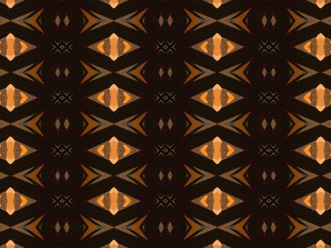 Ethnic pattern. Abstract kaleidoscope fabric design texture