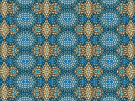 Ethnic pattern. Abstract kaleidoscope fabric design texture