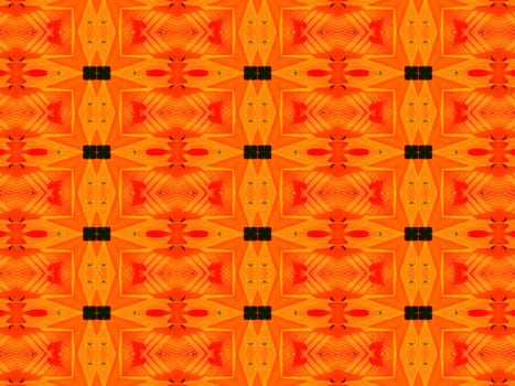 Ethnic pattern. Abstract kaleidoscope fabric design texture