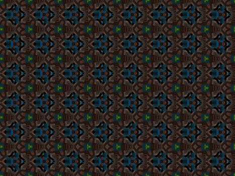 Ethnic pattern. Abstract kaleidoscope fabric design texture