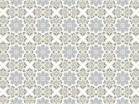 Ethnic pattern. Abstract kaleidoscope fabric design texture