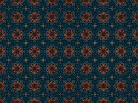 Ethnic pattern. Abstract kaleidoscope fabric design texture