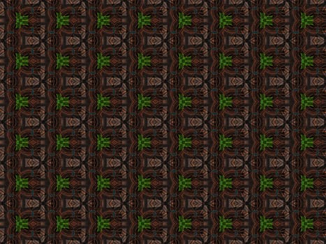 Ethnic pattern. Abstract kaleidoscope fabric design texture