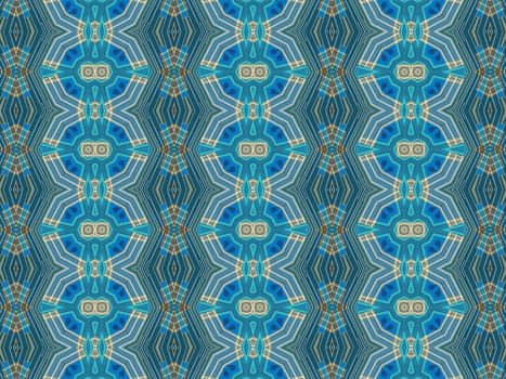 Ethnic pattern. Abstract kaleidoscope fabric design texture