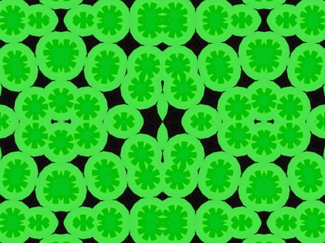 Ethnic pattern. Abstract kaleidoscope fabric design texture