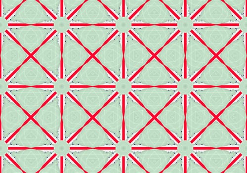 Ethnic pattern. Abstract kaleidoscope fabric design texture