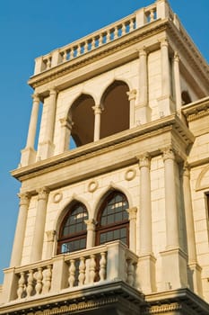 An european antique construction in Macau downtown