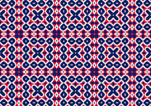 Ethnic pattern. Abstract kaleidoscope fabric design texture