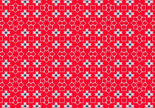 Ethnic pattern. Abstract kaleidoscope fabric design texture