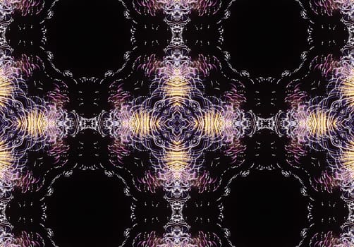Ethnic pattern. Abstract kaleidoscope fabric design texture