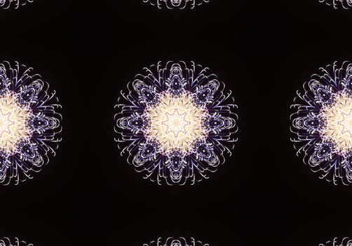 Ethnic pattern. Abstract kaleidoscope fabric design texture