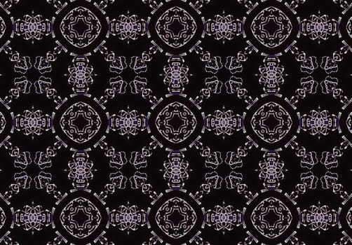 Ethnic pattern. Abstract kaleidoscope fabric design texture