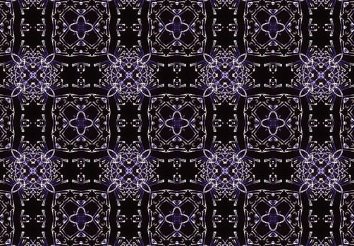 Ethnic pattern. Abstract kaleidoscope fabric design texture