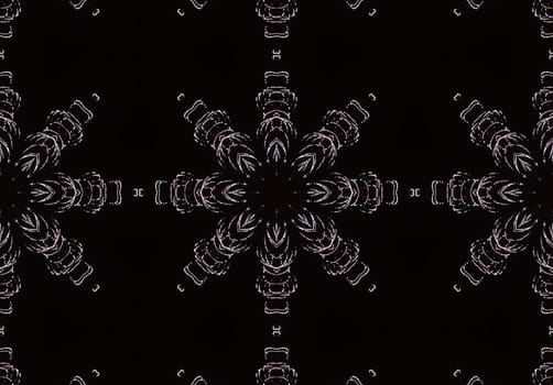 Ethnic pattern. Abstract kaleidoscope fabric design texture