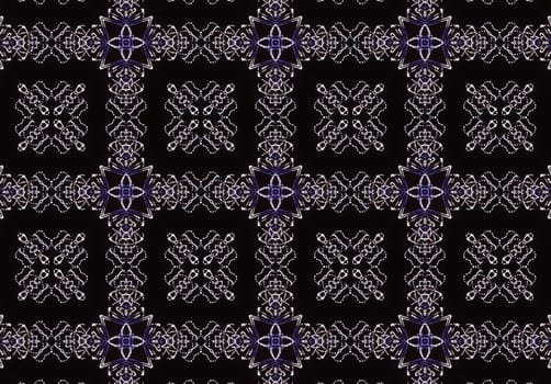 Ethnic pattern. Abstract kaleidoscope fabric design texture