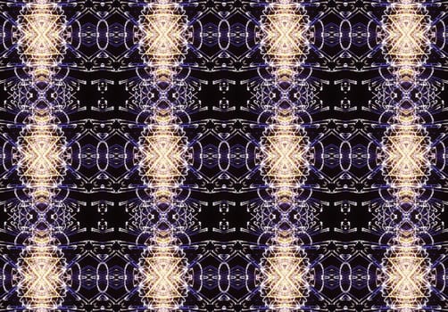 Ethnic pattern. Abstract kaleidoscope fabric design texture