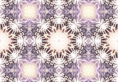 Ethnic pattern. Abstract kaleidoscope fabric design texture