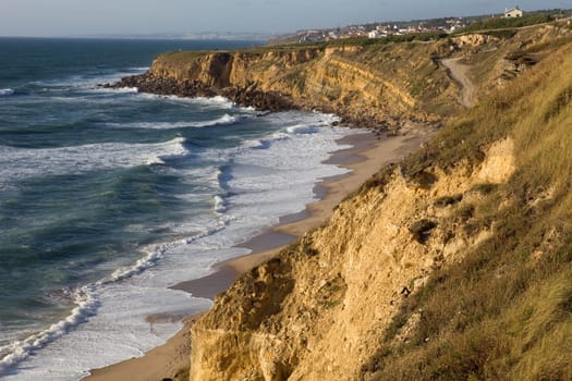 beautiful beach of Praia Pequena in the south of portugal