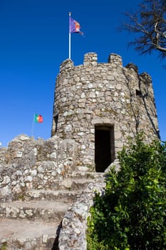 Castelo dos Mouros in the village of Sintra, Portugal